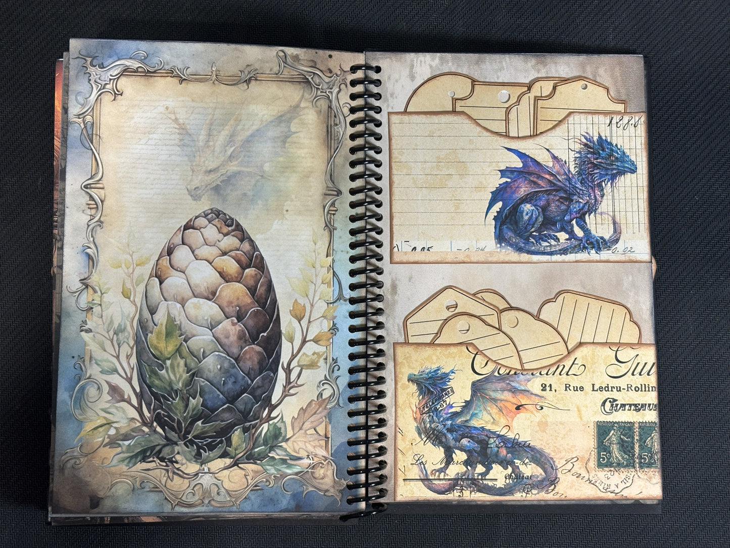 Black Dragon Junk Journal