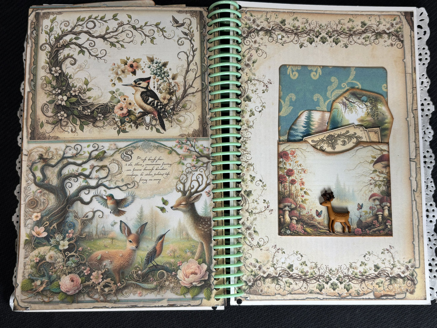 Forest Animals Junk Journal