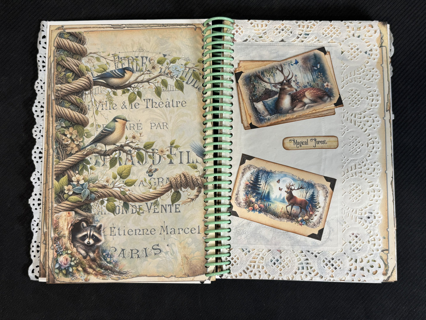 Forest Animals Junk Journal