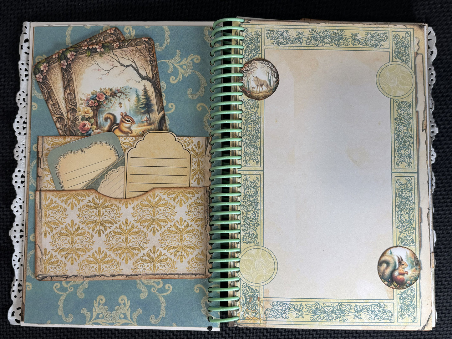 Forest Animals Junk Journal