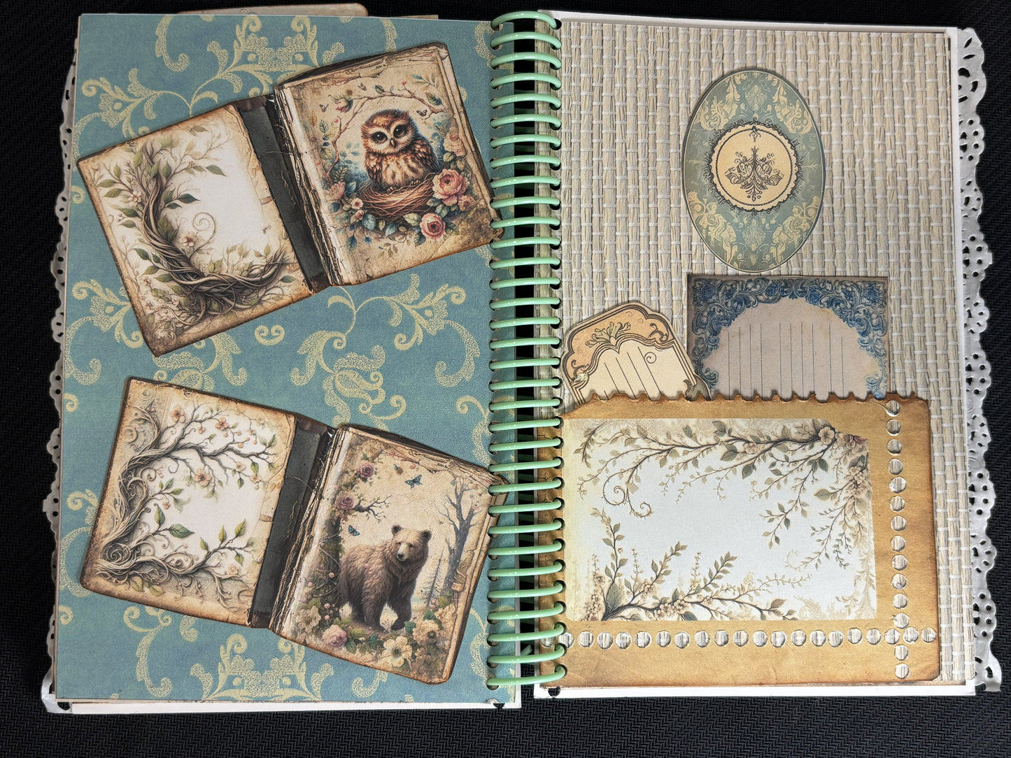 Forest Animals Junk Journal