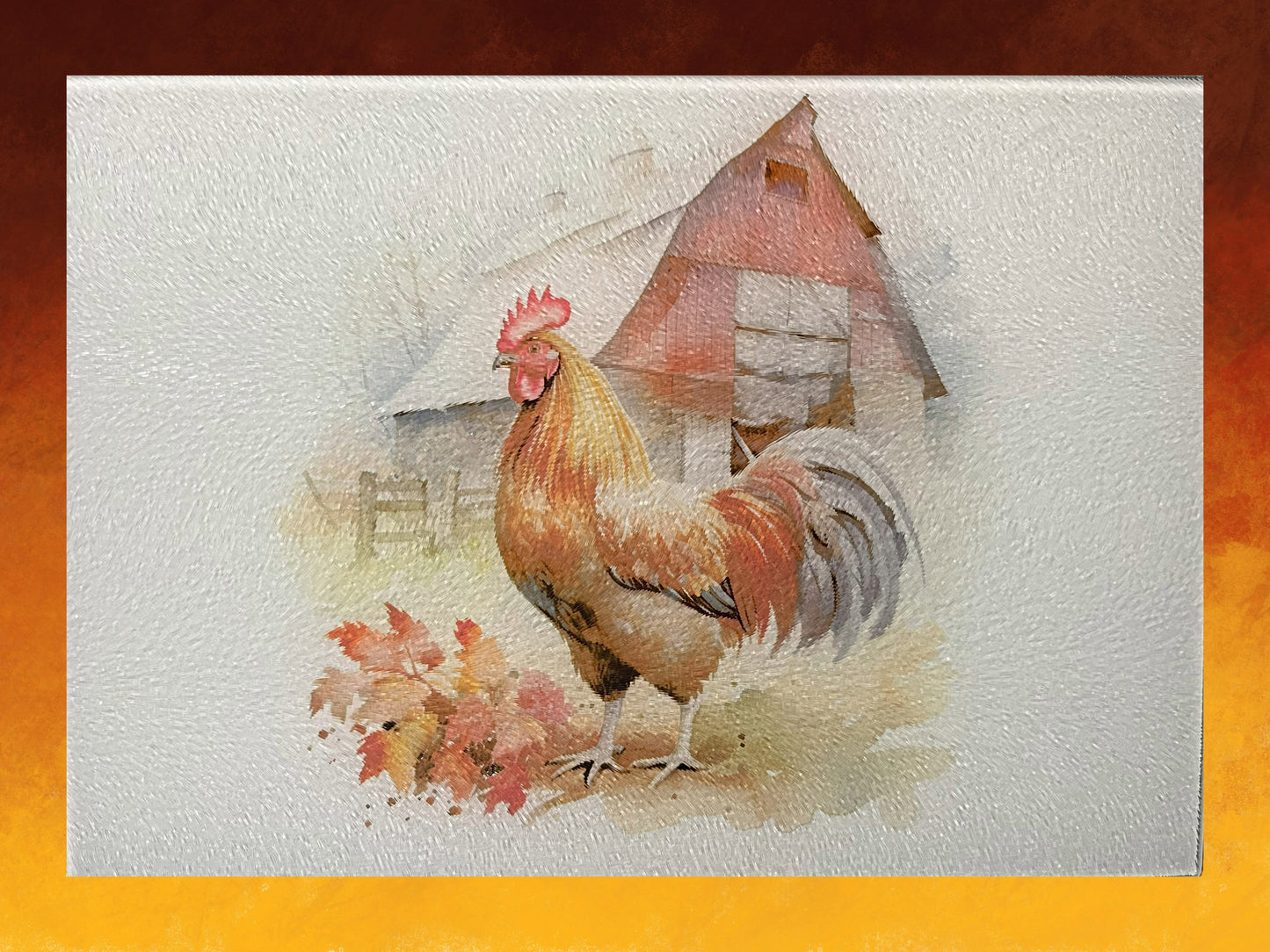 Rooster Small Cutting Board