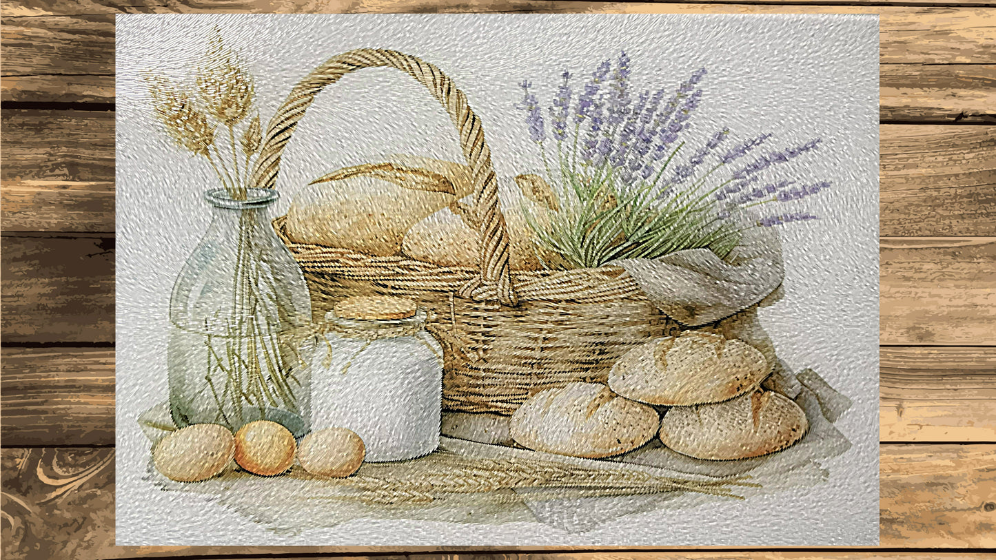 Country Bread Basket Small Cutting Board