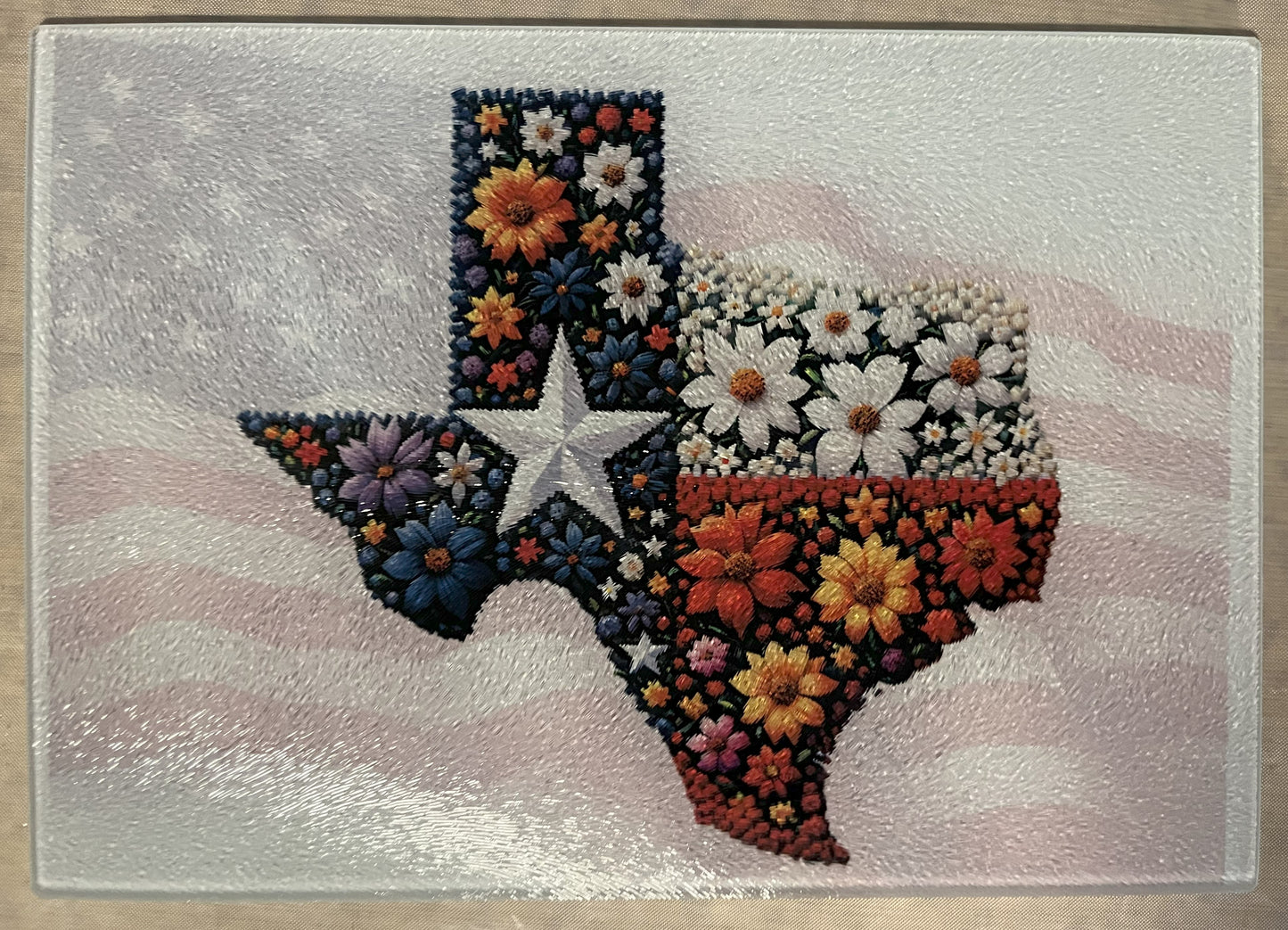 Texas Small Cutting Board